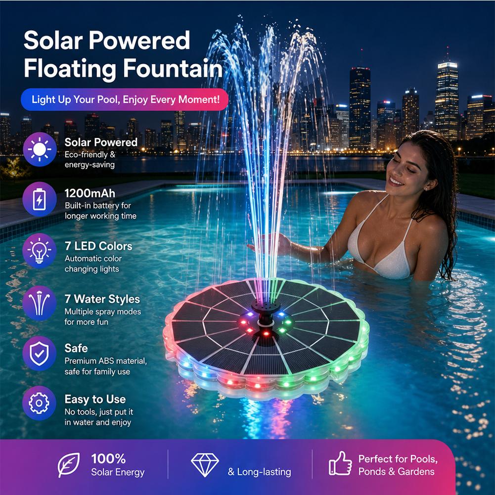 Outdoor Lighting Kits - 3.5W Outdoor Solar Fountain Pump Kit