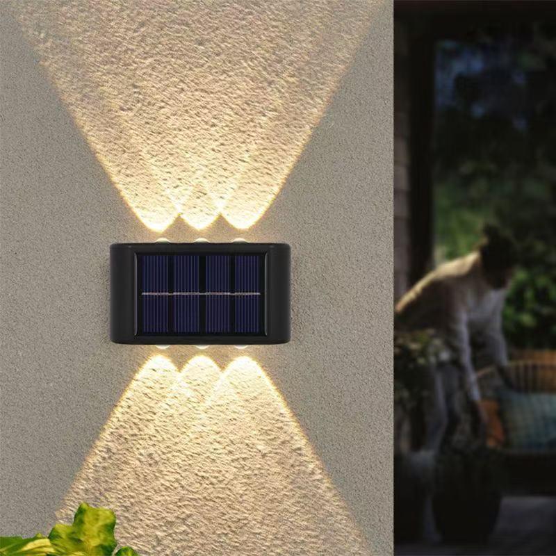 Outdoor Lighting For Fence - Outdoor Waterproof Solar LED Wall Light