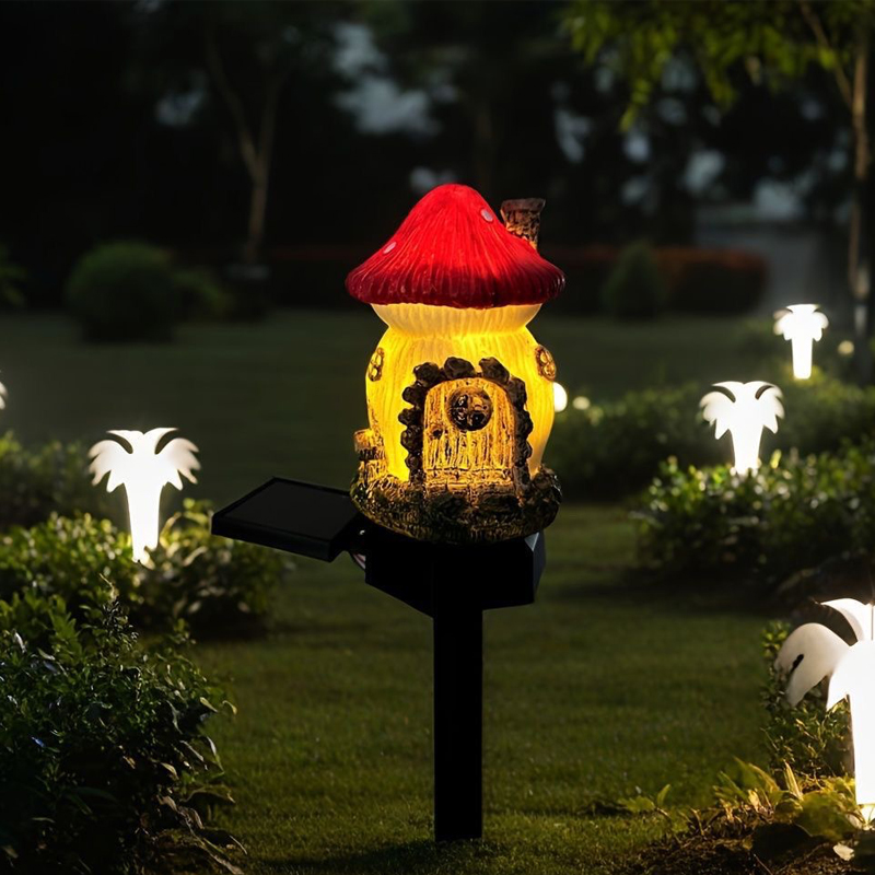 Solar Powered Mushroom Lights  - Outdoor Lighting Architectural review and price