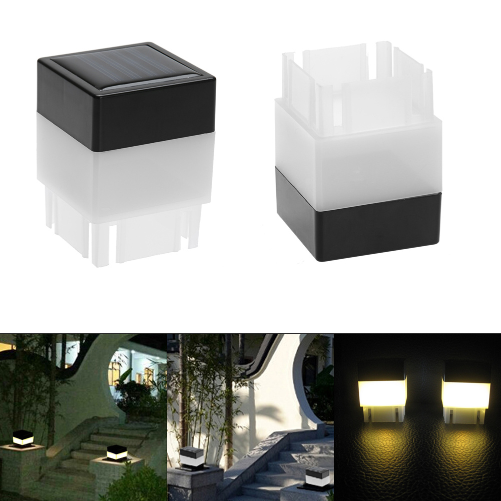 LED Solar Column Head Pillar L - Outdoor Lighting For Fence review and price