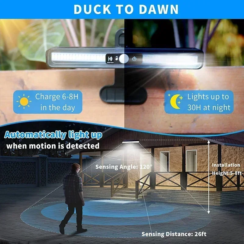 Clip On Solar Motion Lights Ou - Outdoor Lighting For Fence review and price