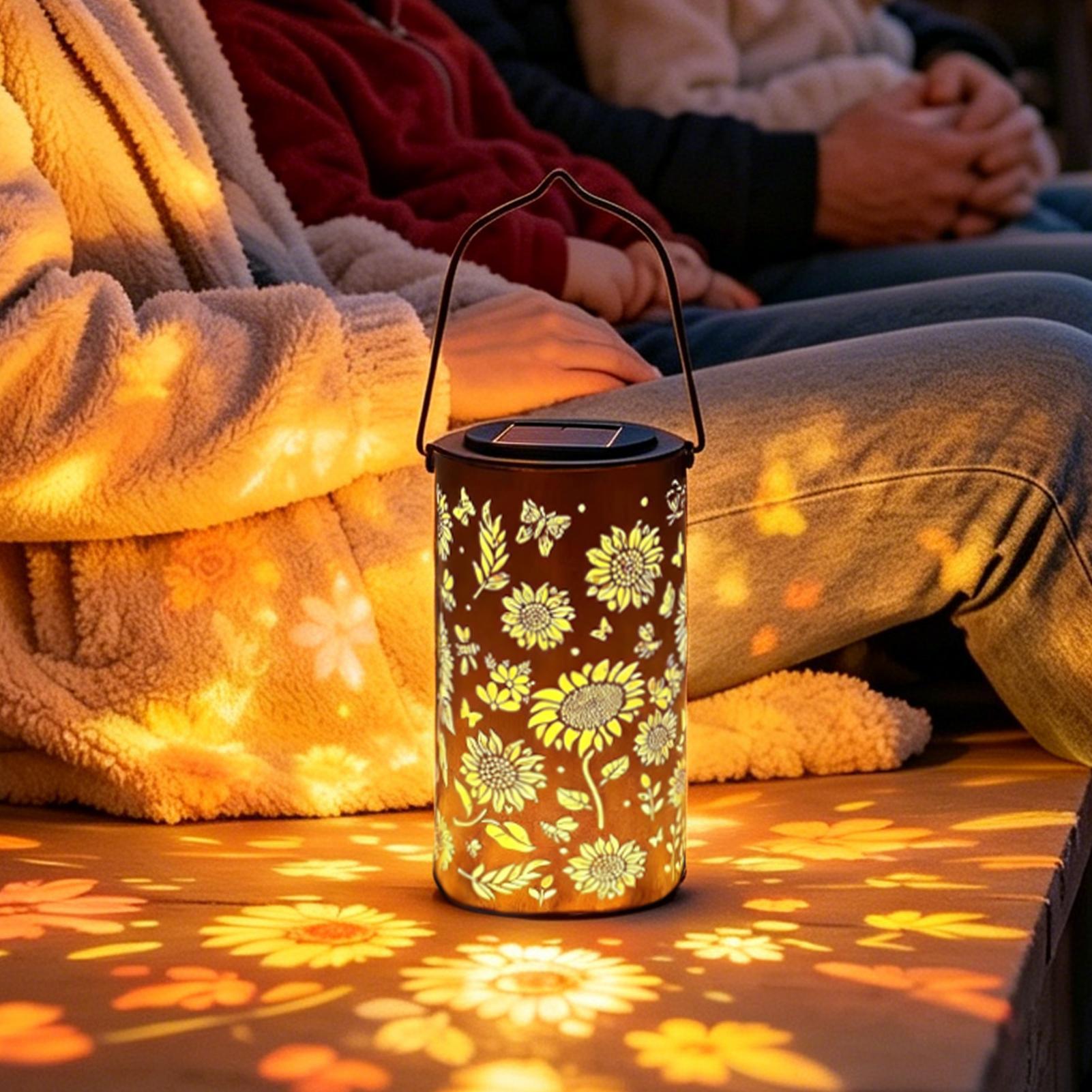 Sunflower Solar Lantern Weathe - Outdoor Lighting Yard review and price