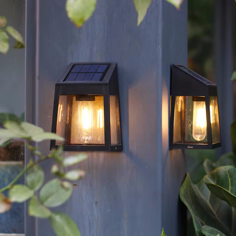 Solar Wall Light Outdoor Water - Outdoor Lighting For Fence review and price