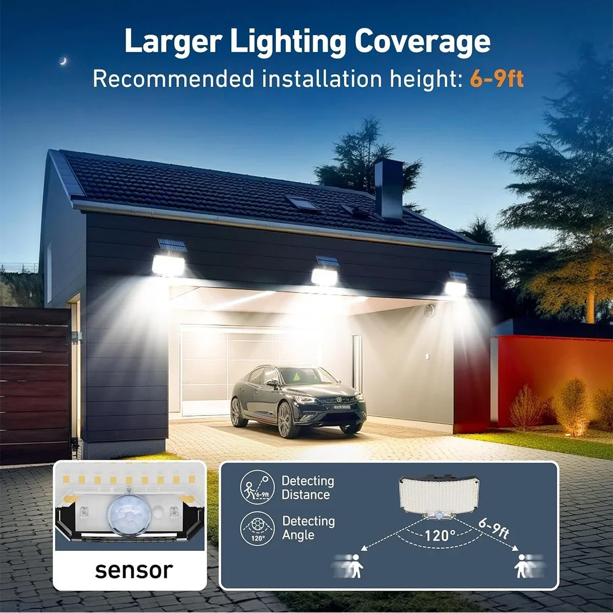 234LED Solar Outdoor Lights Mo - Outdoor Lighting Lamp review and price