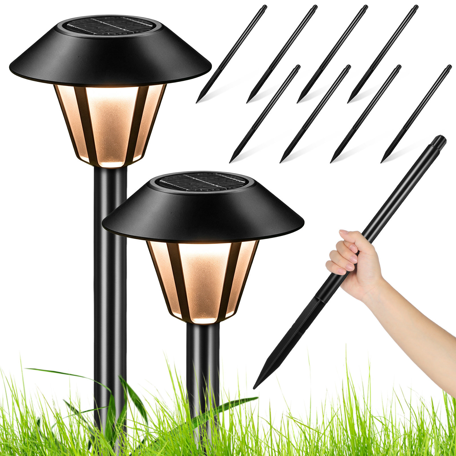 8Set Solar Light Stakes Outdoo - Outdoor Lighting Yard review and price
