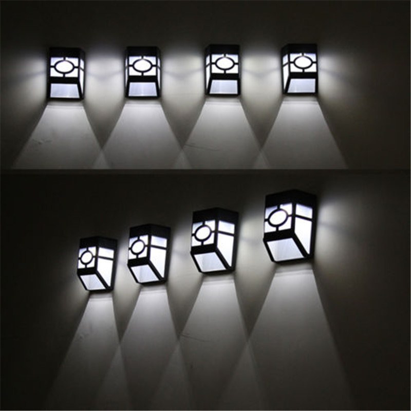Solar Powered Wall Mount LED L - Outdoor Lighting For Fence review and price