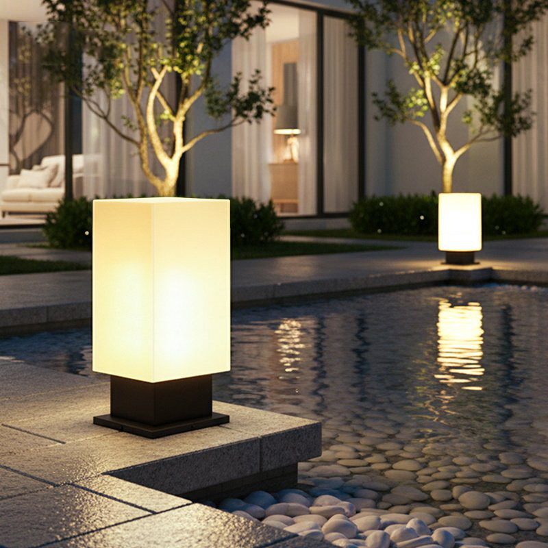 Luminous floor lamp courtyard  - Outdoor Lighting Lamp review and price