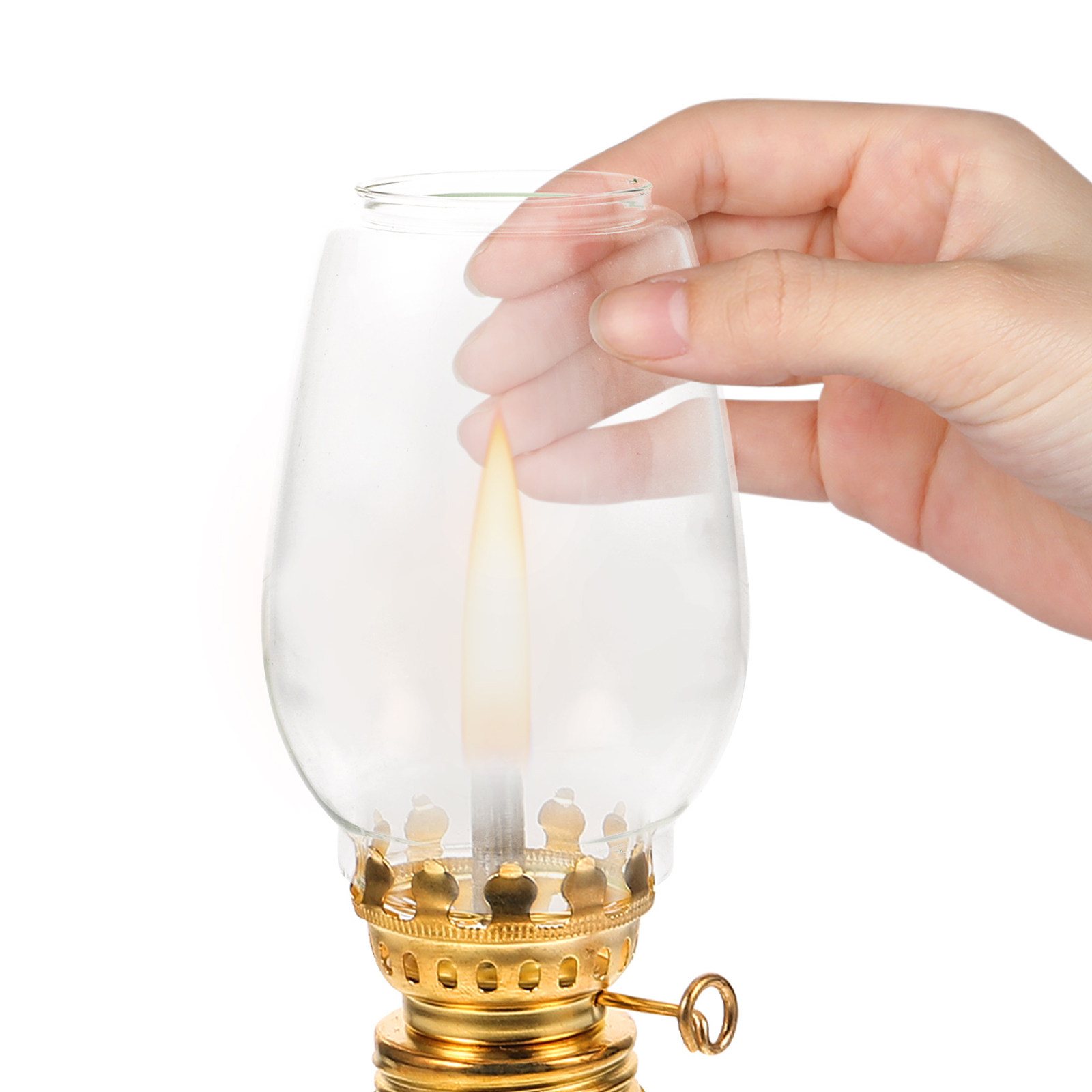 2Pcs Style Oil Lamp Shade Glas - Outdoor Lighting Glass Replacement review and price