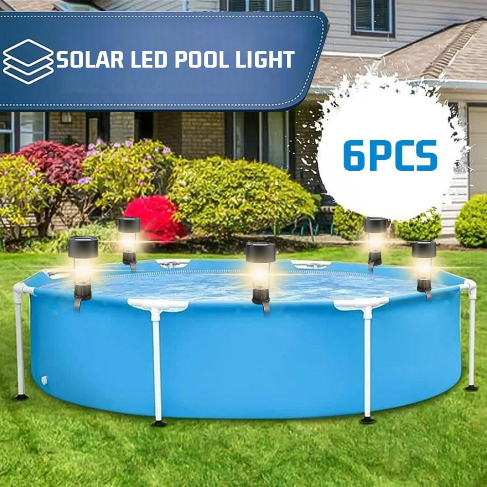 Solar Powered LED Pool Lights  - Outdoor Lighting For Fence review and price