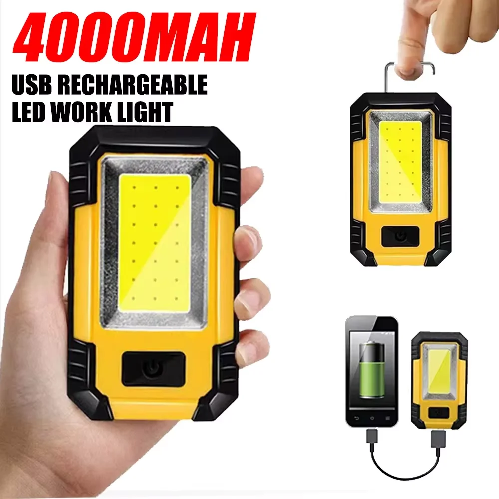 Rechargeable 4000MaH Work Ligh - Lighting Fixture Outdoor review and price