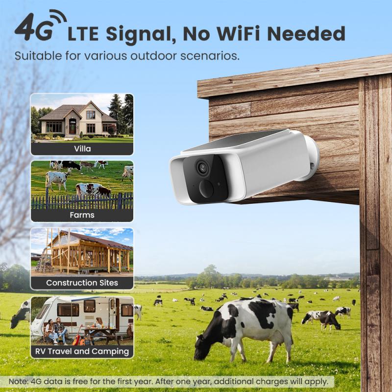 EOENK 3MP Outdoor Solar Camera - Outdoor Lighting Wireless review and price