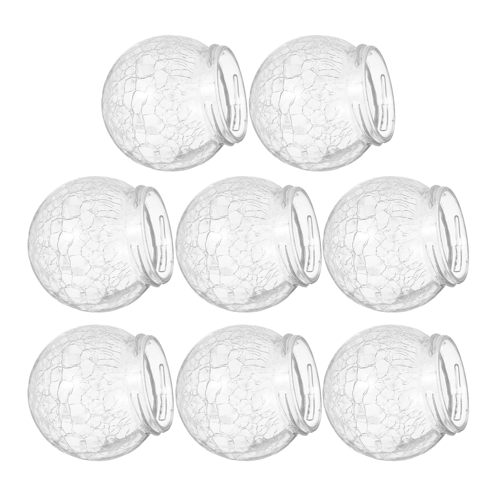 8Pcs Glass Globe Lamp Shades C - Outdoor Lighting Glass Replacement review and price
