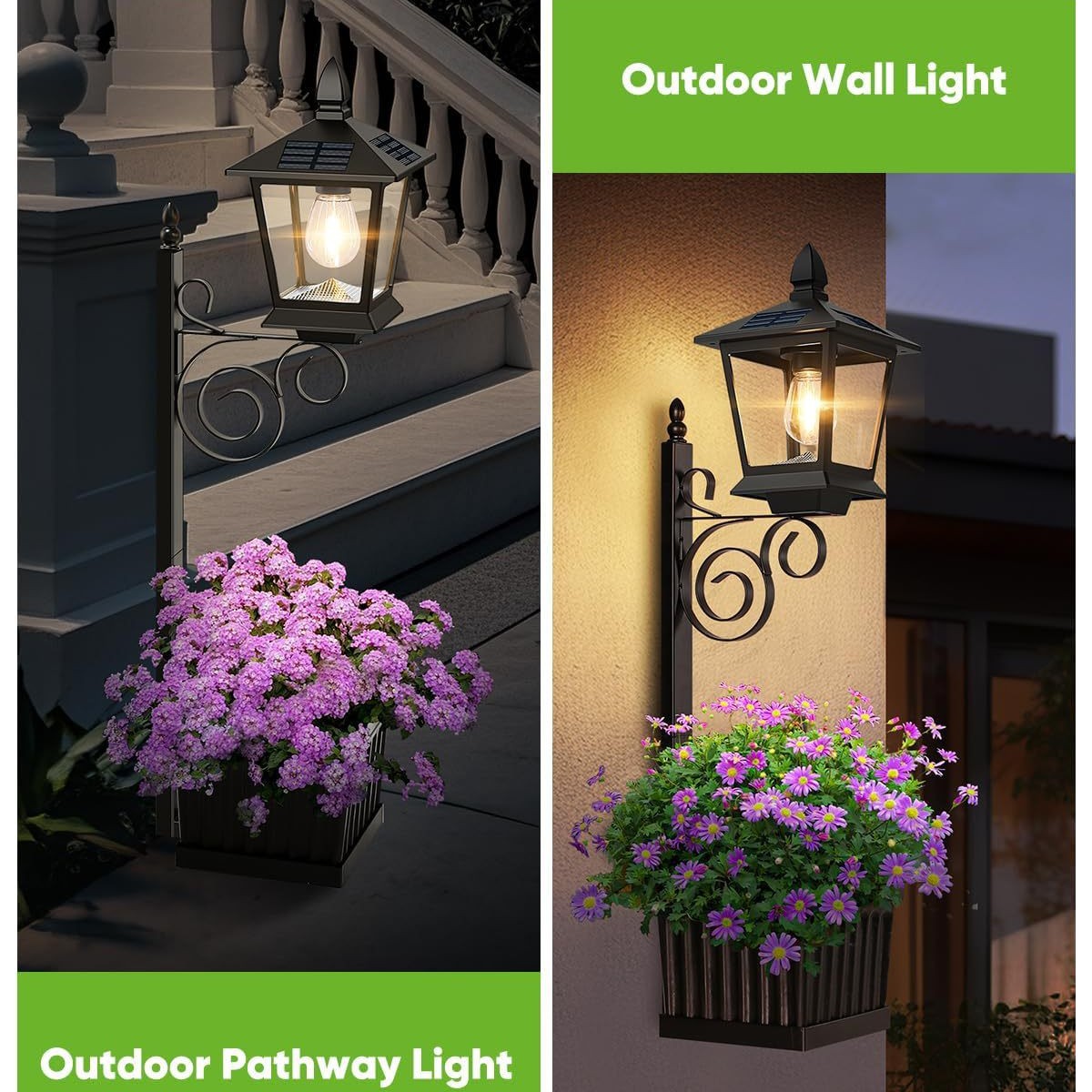 2 in 1 Solar Planter Lamp Wate - Outdoor Lighting Lamp review and price