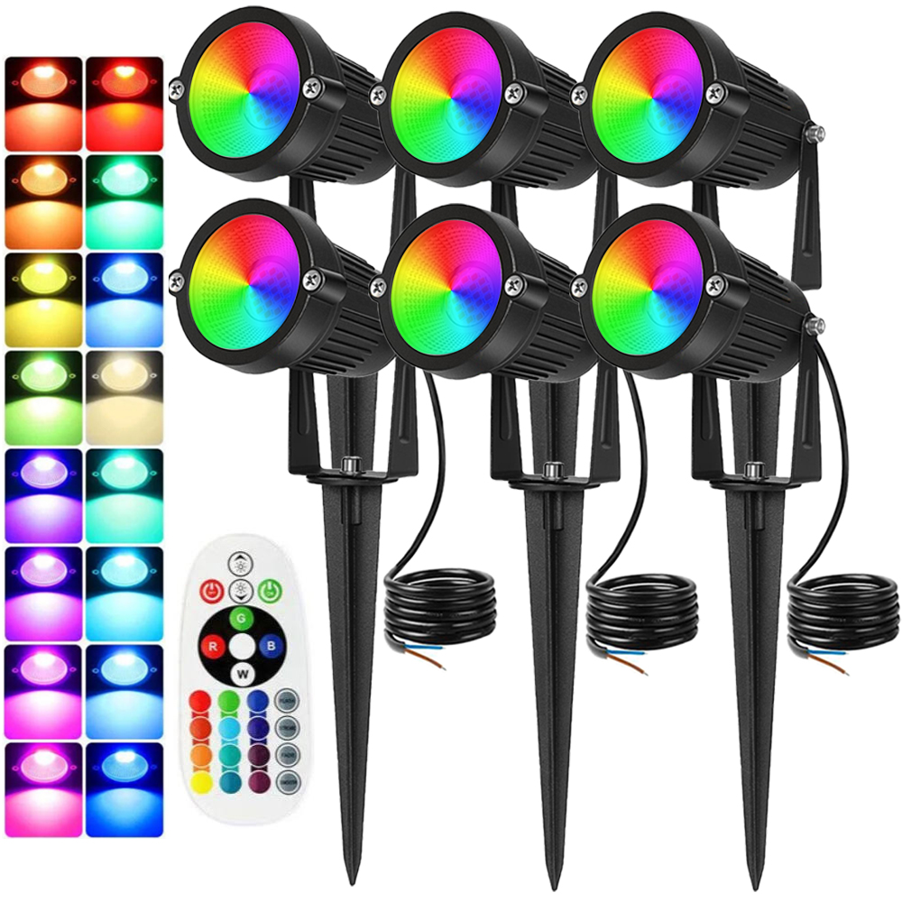 RGBW Landscape Lighting 10W wi - Outdoor Lighting Yard review and price
