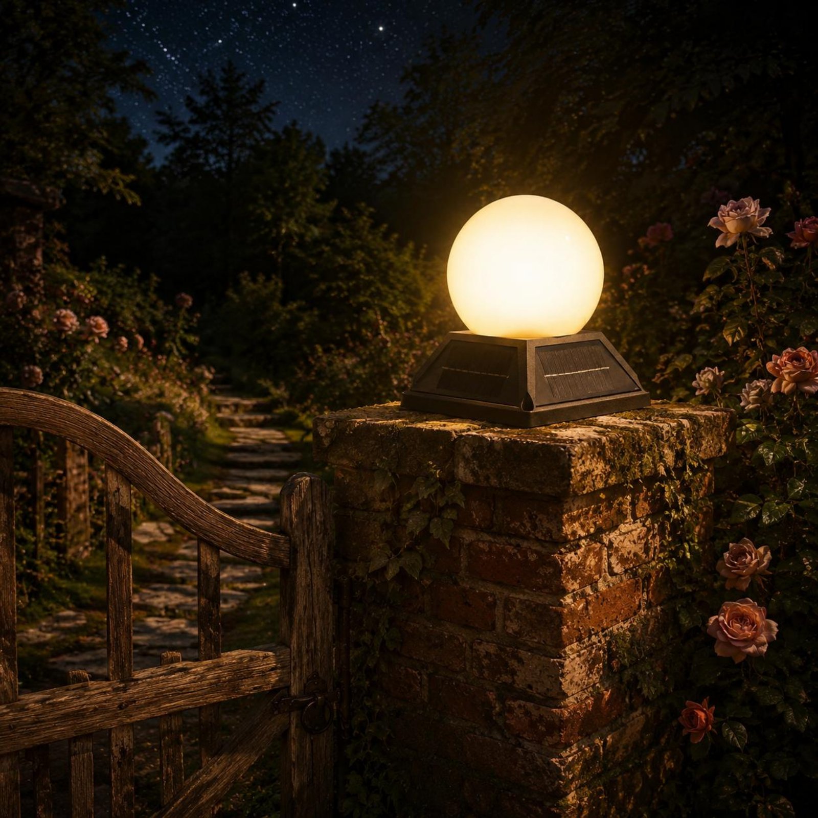 Solar Post Cap Light Wireless  - Outdoor Lighting Wireless review and price