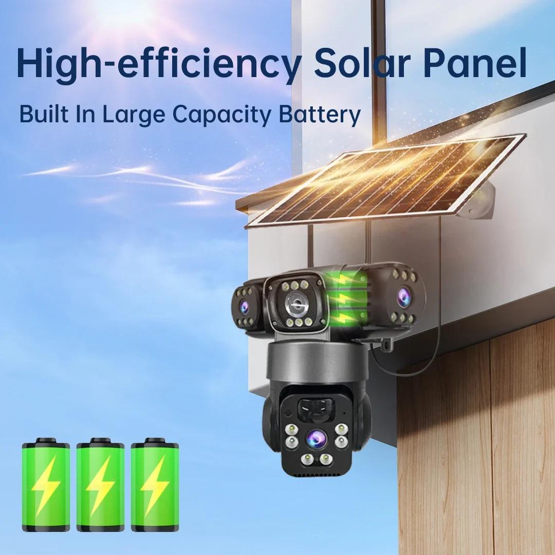 Solar Security Camera 5MP 3-Le - Outdoor Lighting Mains Powered review and price