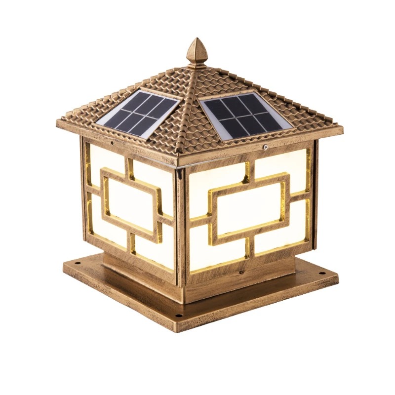 Solar Powered Waterproof Post  - Outdoor Lighting Mains Powered review and price