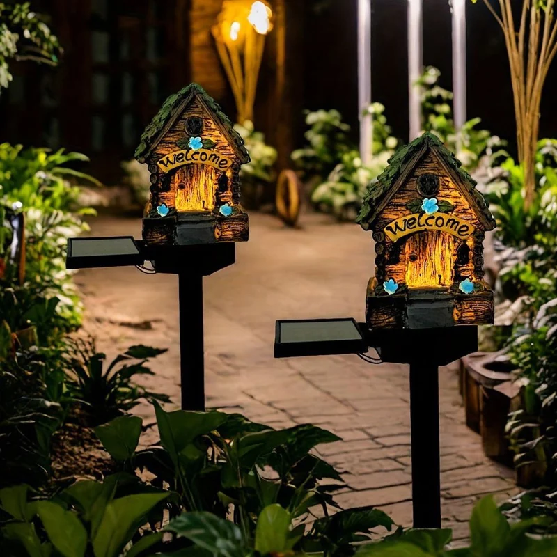 1pc Creative Solar Resin Mushr - Outdoor Lighting Architectural review and price