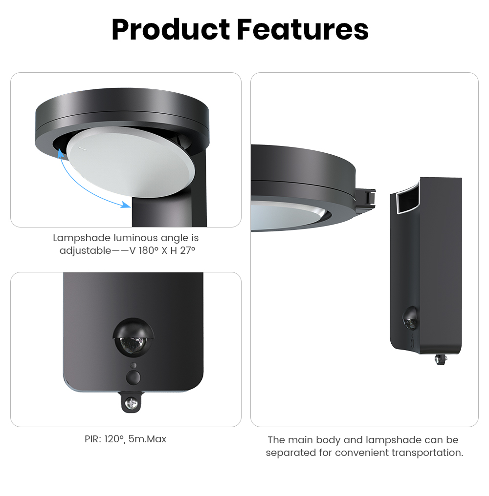 SRESKY Solar Powered Outdoor W - Outdoor Lighting For Fence review and price