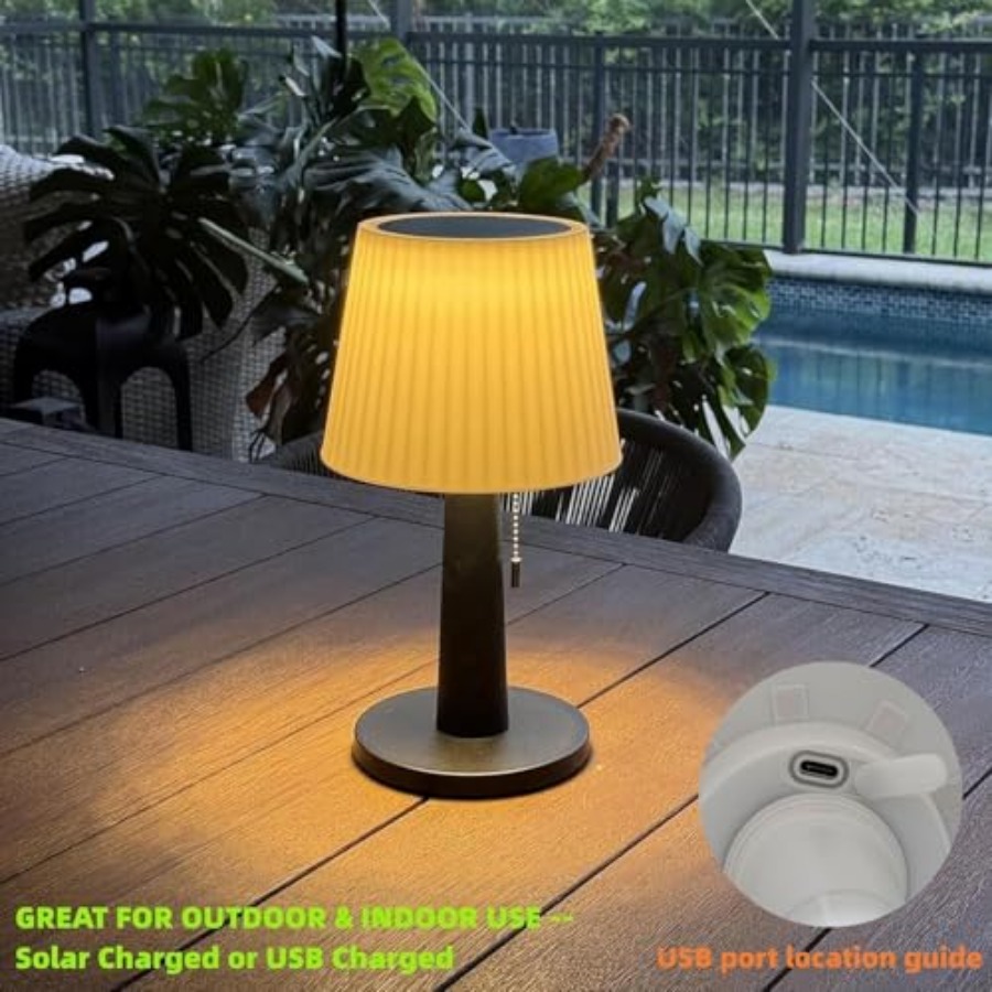 Solar Table Lamps Outdoor Indo - Outdoor Lighting Lamp review and price