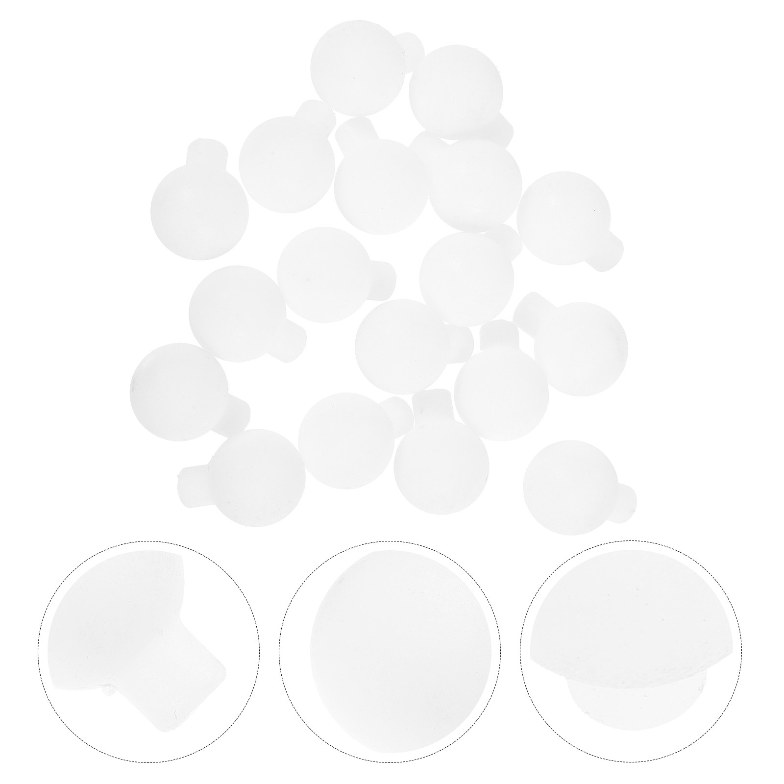 100Pcs Matte Glass Look Empty  - Outdoor Lighting Glass Replacement review and price