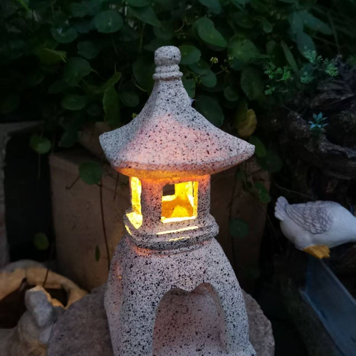 Pagoda Solar Decor Garden Ligh - Outdoor Lighting Architectural review and price