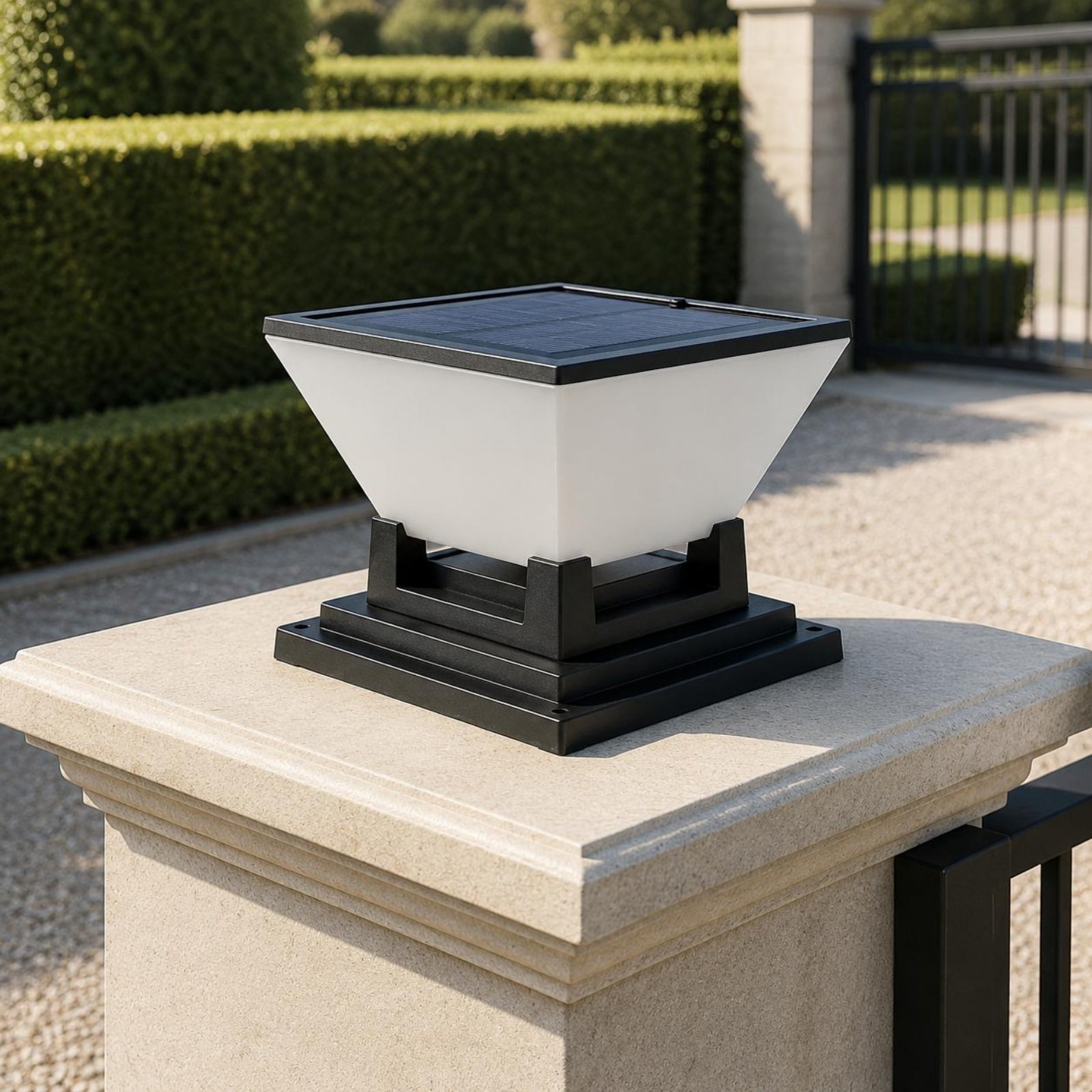 Solar Post Light Water Resista - Outdoor Lighting For Fence review and price