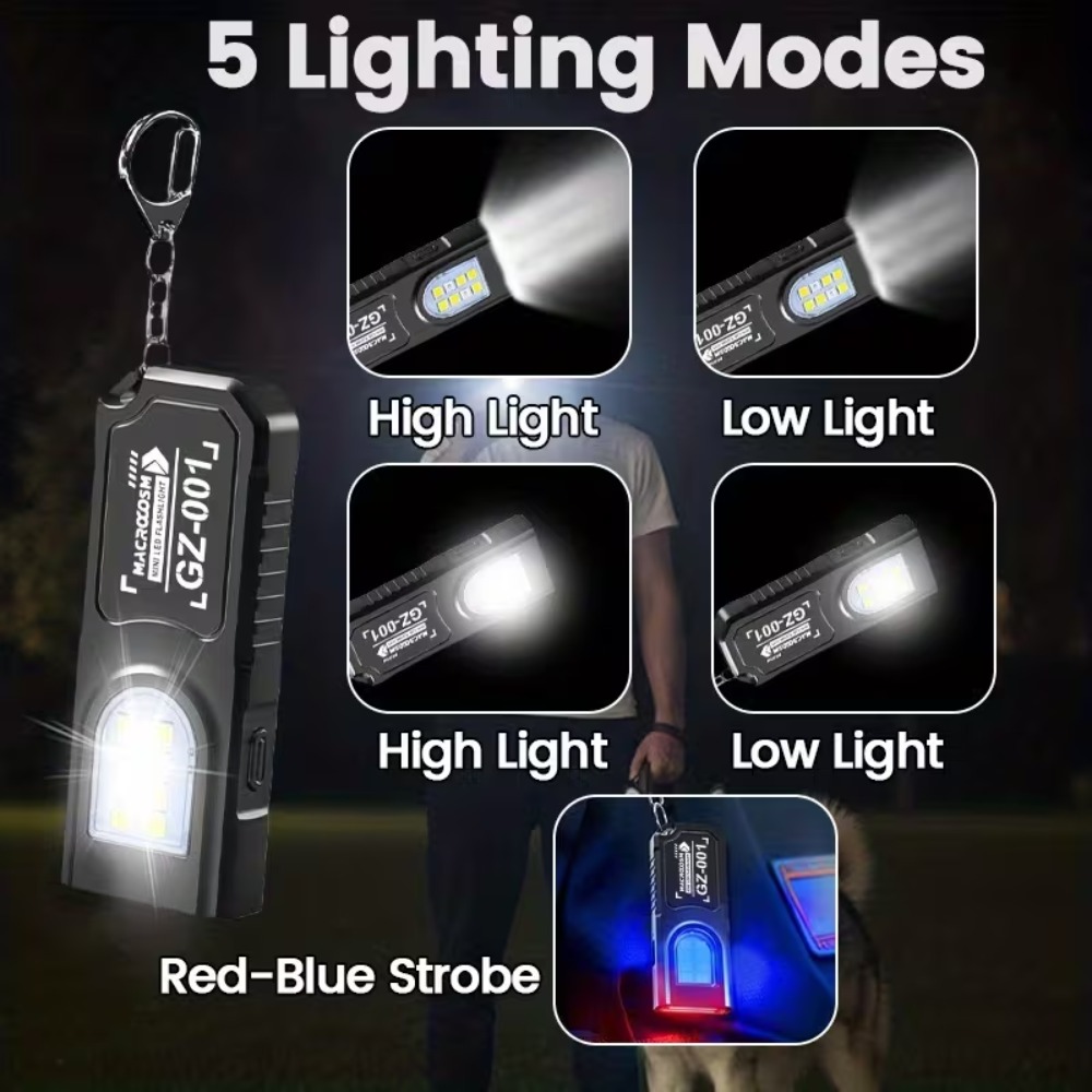 Mini COB LED Keychain Flashlig - Lighting Fixture Outdoor review and price